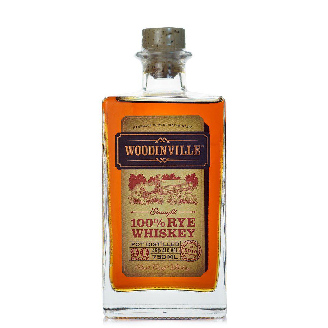 Woodinville Whiskey Co - Straight Rye Whiskey (750ML).