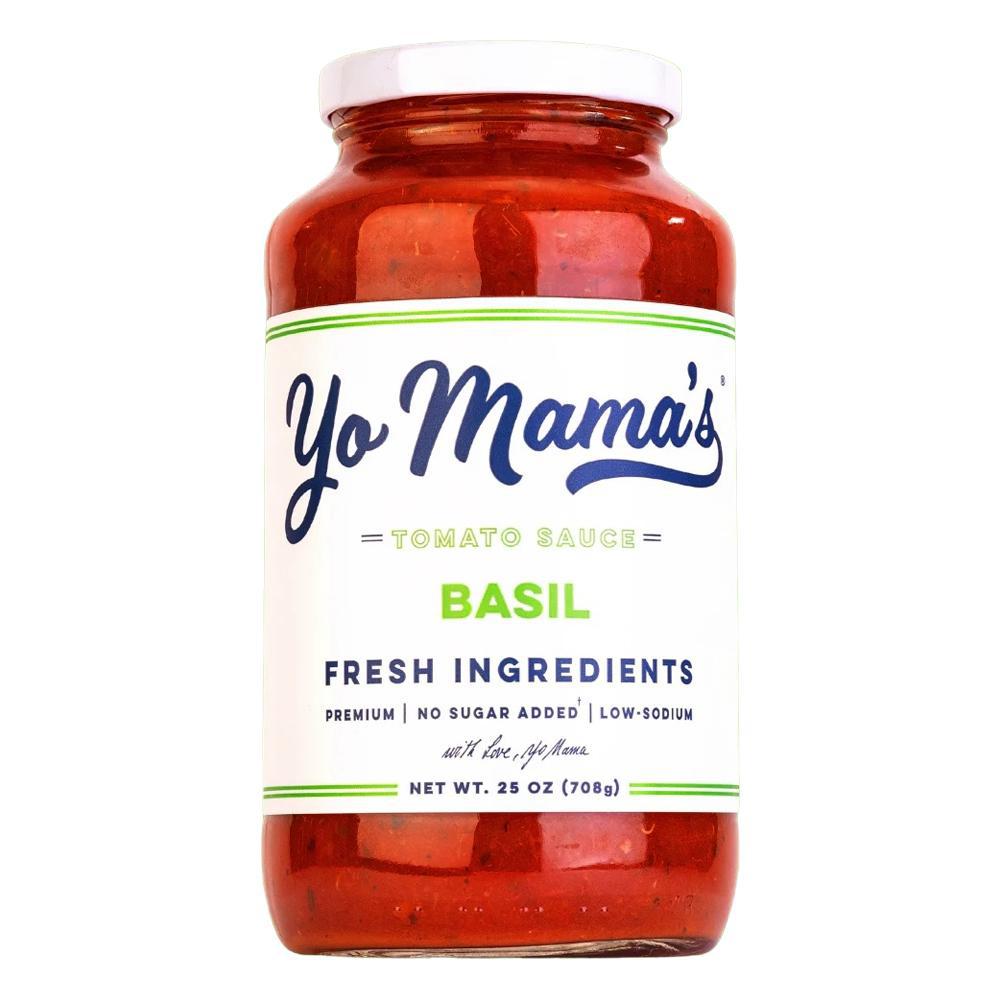 Yo Mama's Foods - 'Basil' Tomato Sauce (25OZ)