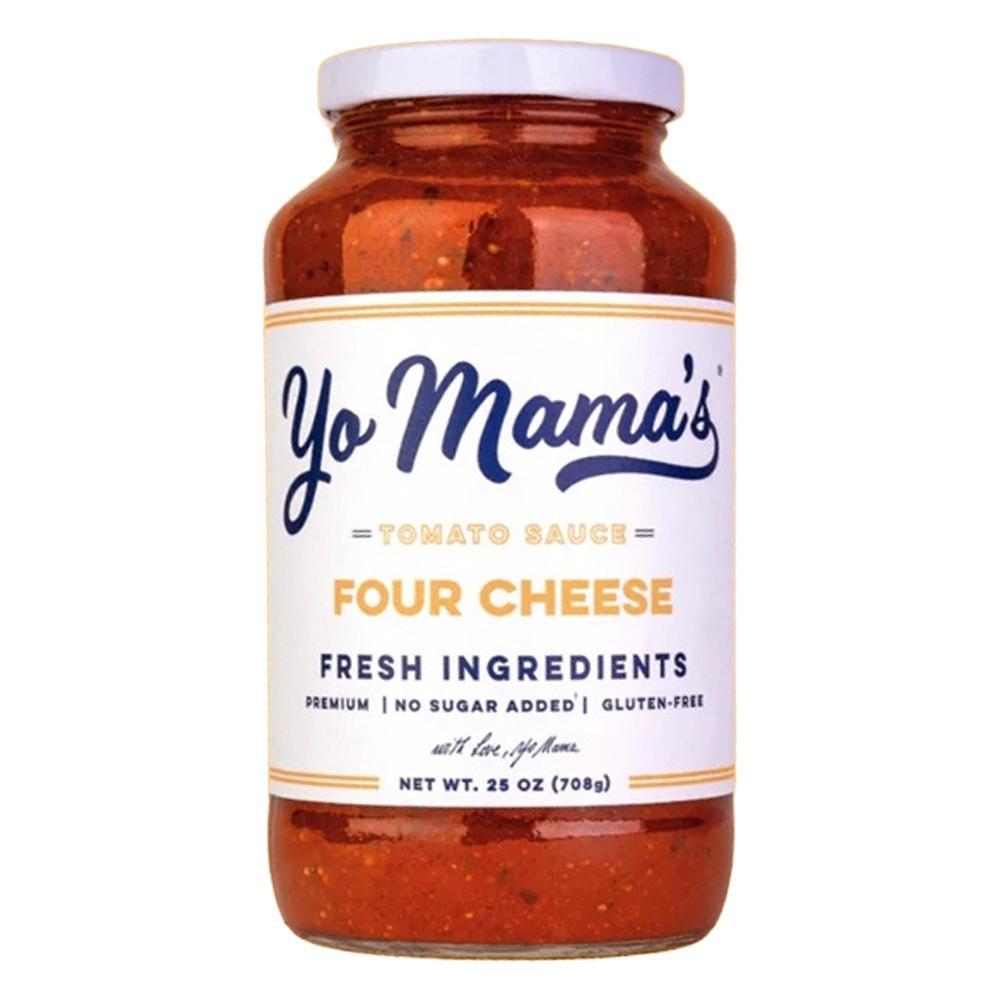 Yo Mama's Foods - 'Four Cheese' Tomato Sauce (25OZ).