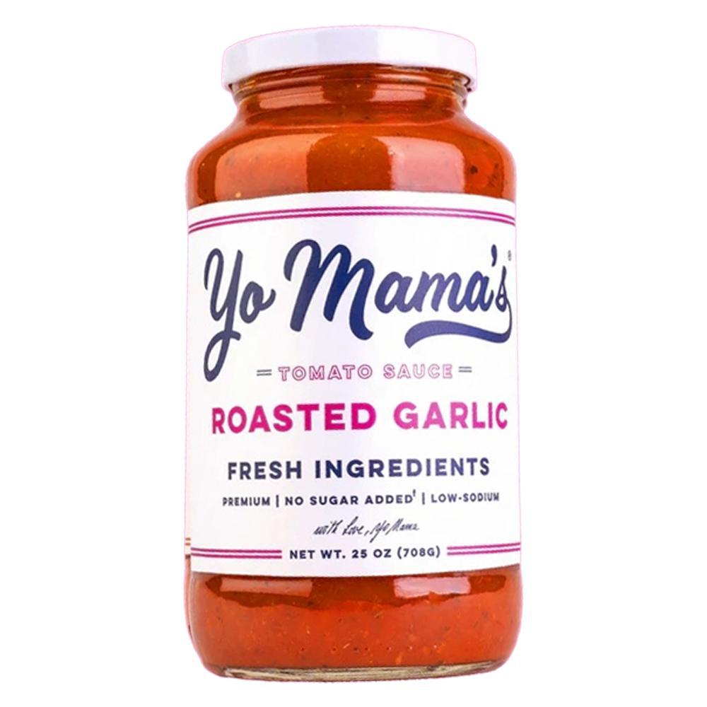 Yo Mama's Foods - 'Roasted Garlic' Tomato Sauce (25OZ).
