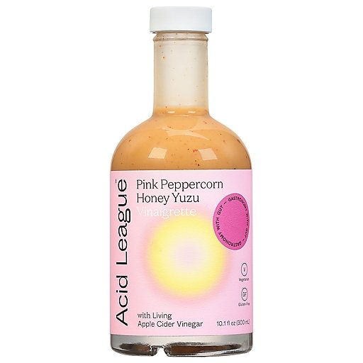 Acid League - 'Pink Peppercorn Honey Yuzu' Vinaigrette (300ML) - The Epicurean Trader
