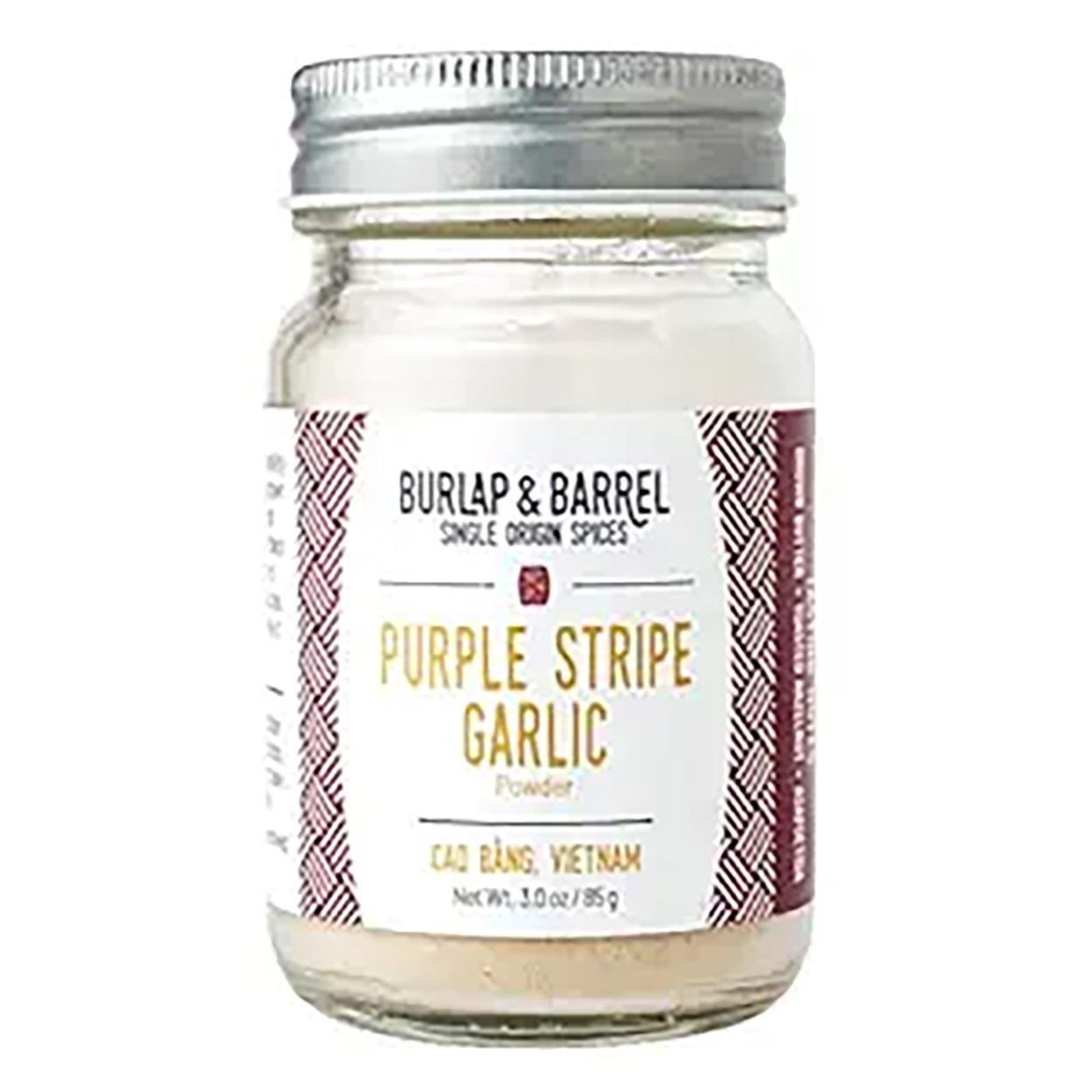 Burlap & Barrel - Purple Stripe Garlic (1.8OZ) - The Epicurean Trader