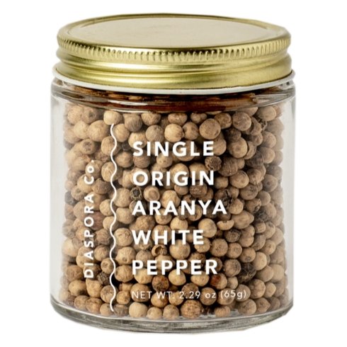 Diaspora Co. - Single-Origin Aranya White Pepper (65G) - The Epicurean Trader