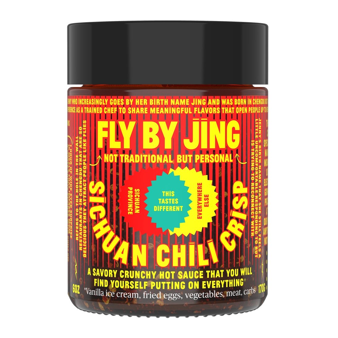 Fly By Jing - 'Sichuan Chili Crisp' Chili Oil (6OZ) - The Epicurean Trader