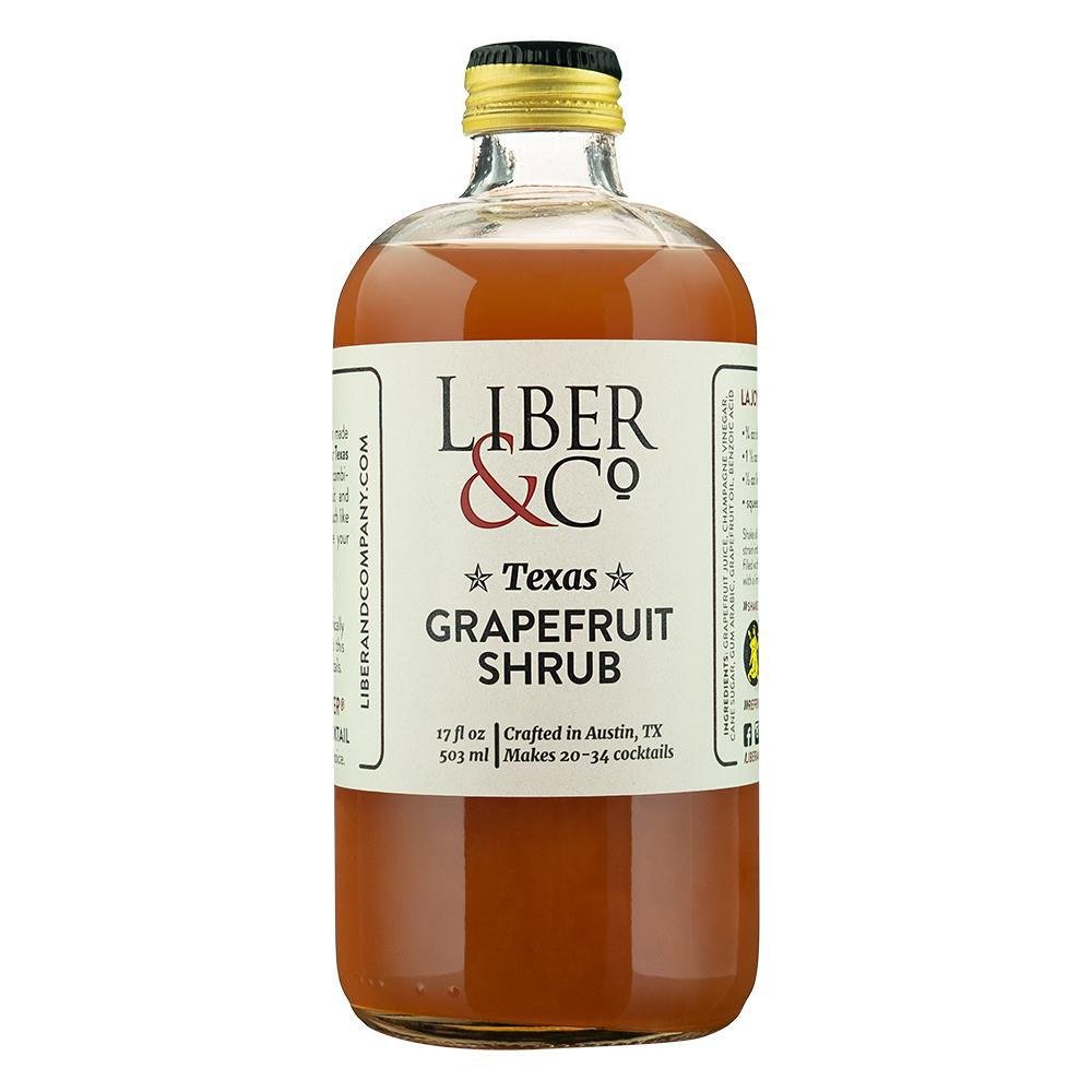 Liber & Co - Texas Grapefruit Shrub (9.5OZ) - The Epicurean Trader