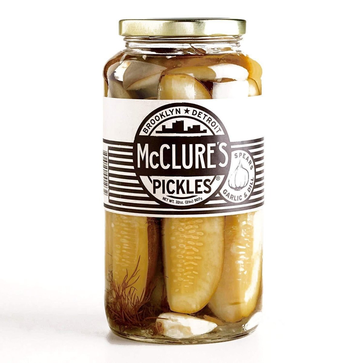 McClure's - 'Garlic & Dill' Spear Pickles (32OZ) - The Epicurean Trader
