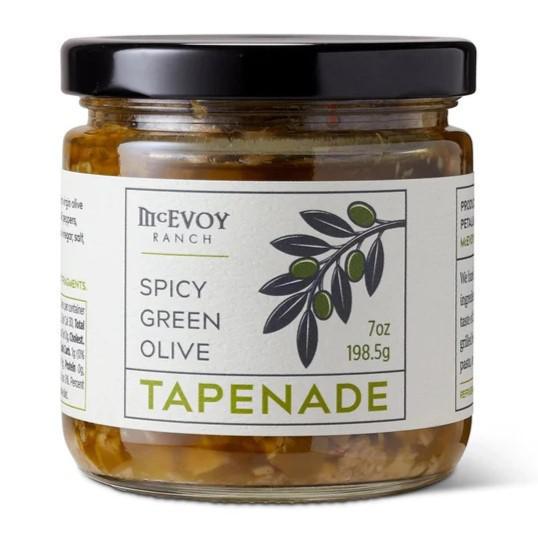 McEvoy Ranch - Spicy Green Olive Tapenade (7OZ) - The Epicurean Trader