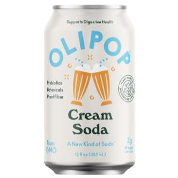 OLIPOP - 'Cream' Soda (12OZ) - The Epicurean Trader