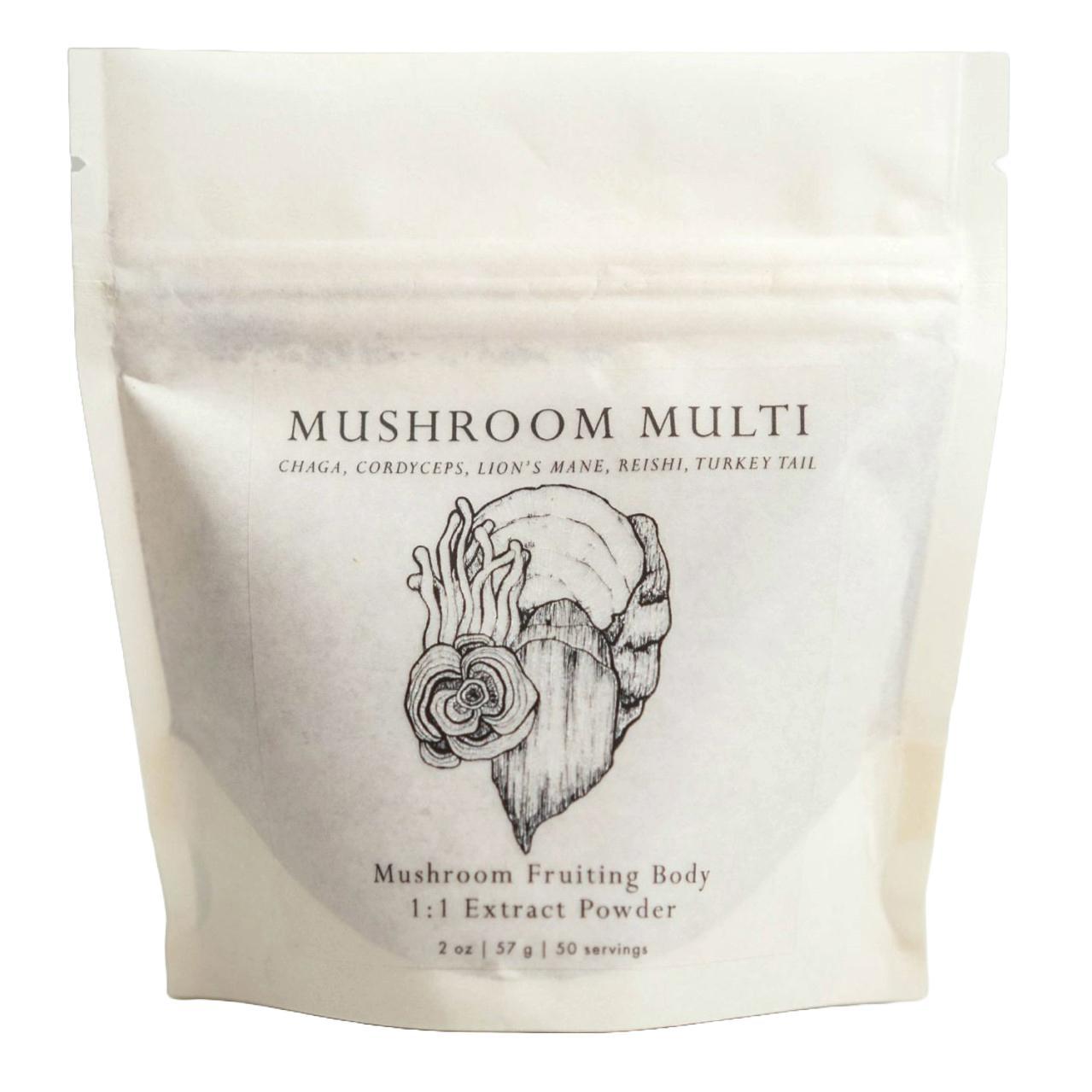 Plantae & Fungi - 'Mushroom Multi' 1:1 Extract Powder (2OZ | 50CT) - The Epicurean Trader