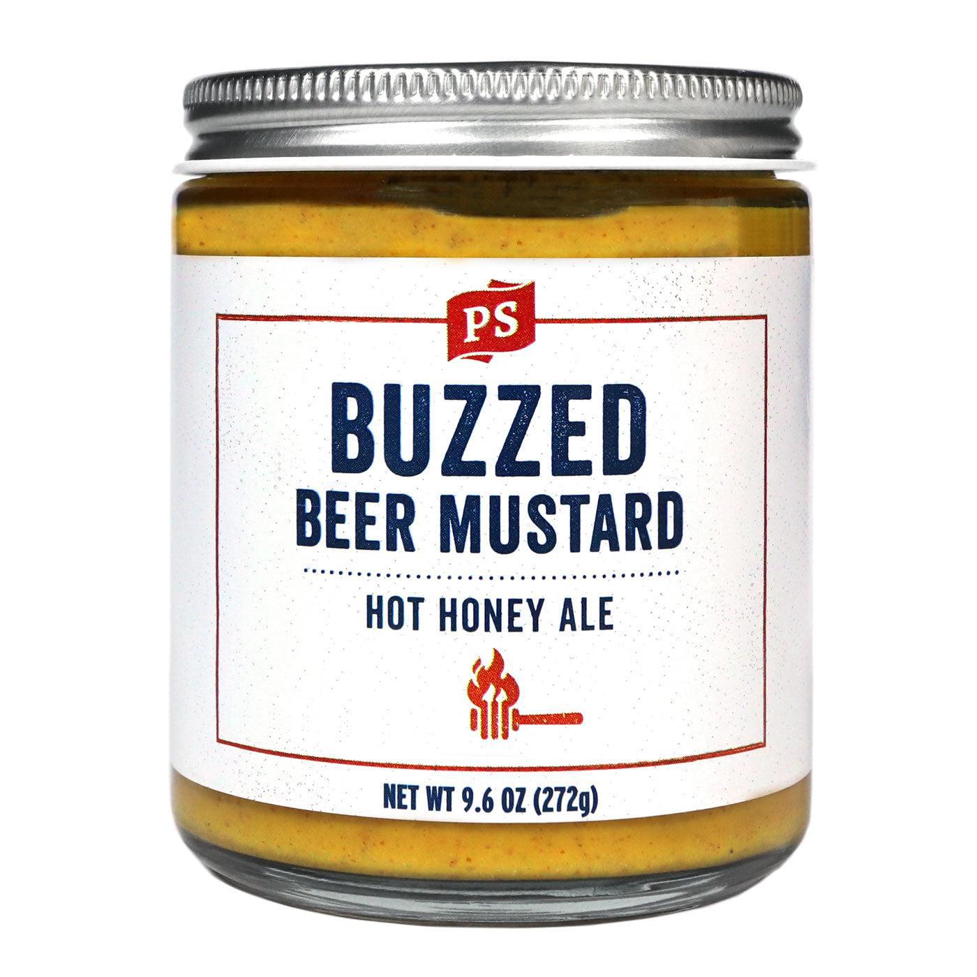 PS Seasoning - 'Buzzed' Beer Mustard (9.6OZ) - The Epicurean Trader