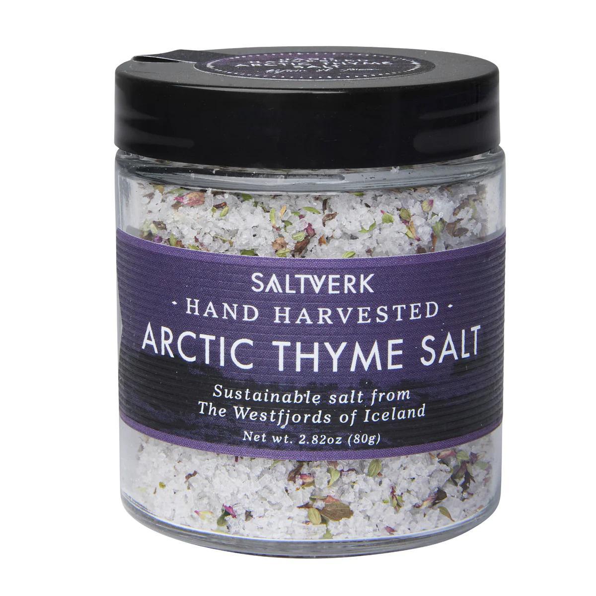 Saltverk - Arctic Thyme Salt (90G) - The Epicurean Trader