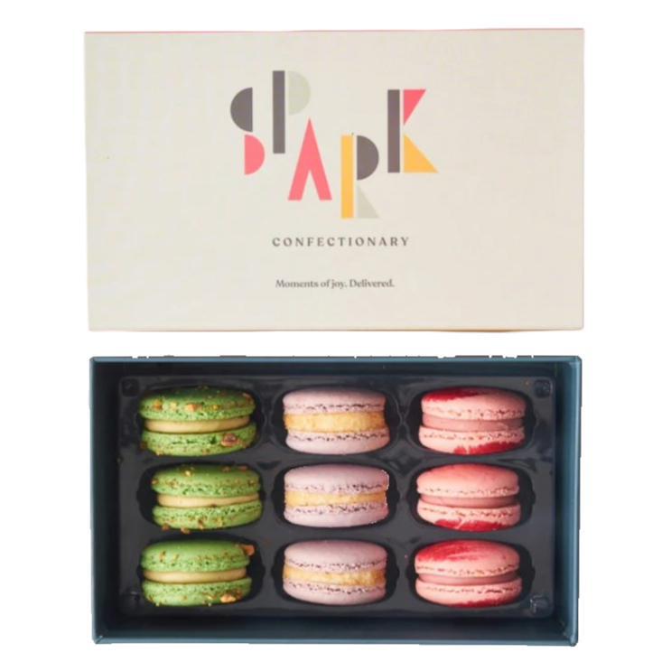Spark Confectionary - 'Parisian' Macarons (9CT) - The Epicurean Trader