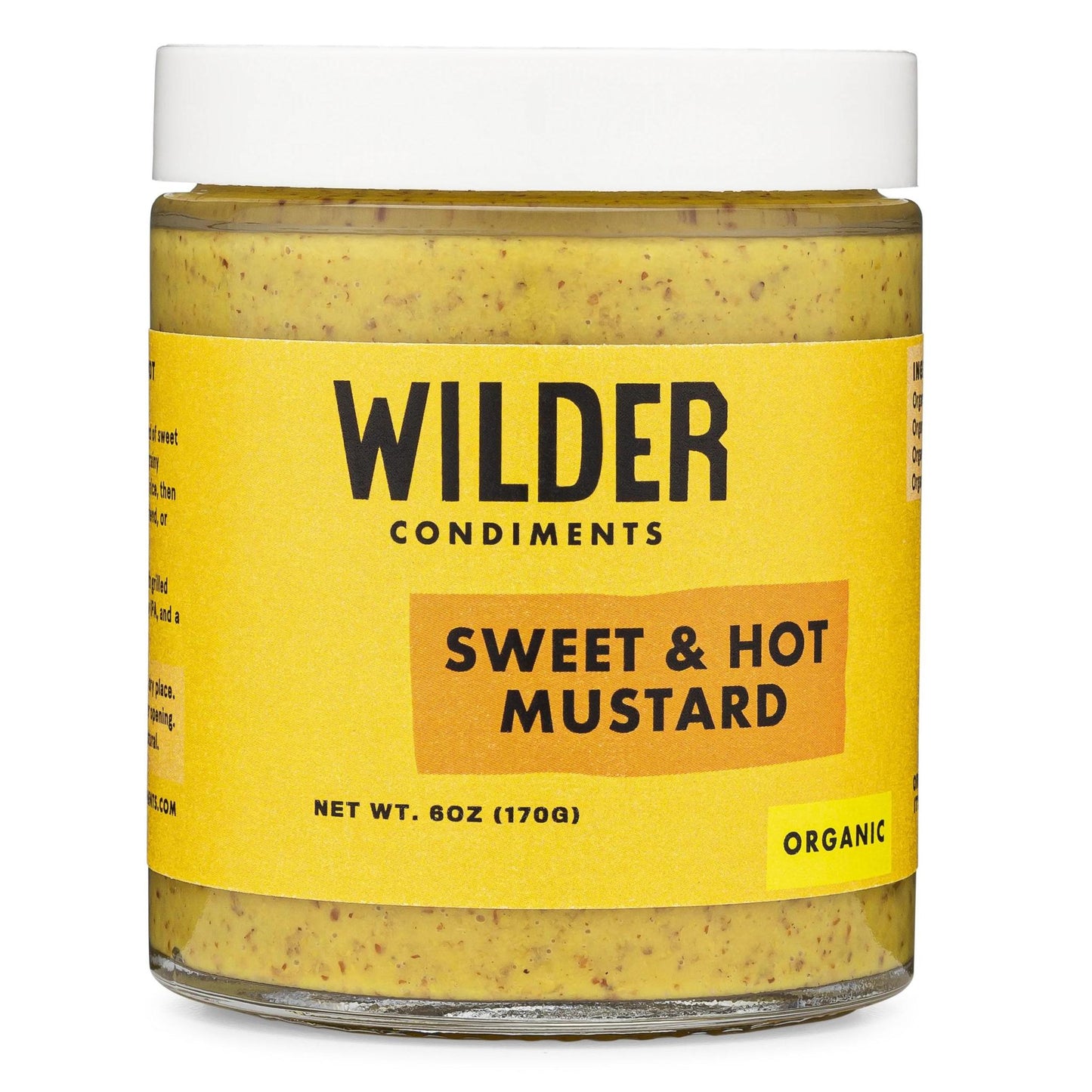 Wilder Condiments - 'Sweet & Hot' Mustard (6OZ) - The Epicurean Trader