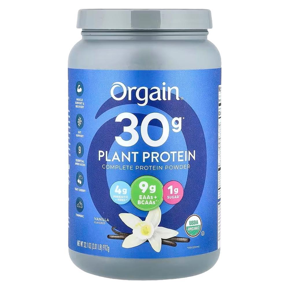 Orgain - 'Vanilla' Organic 30g Vegan Plant Protein Powder (1.26LB)