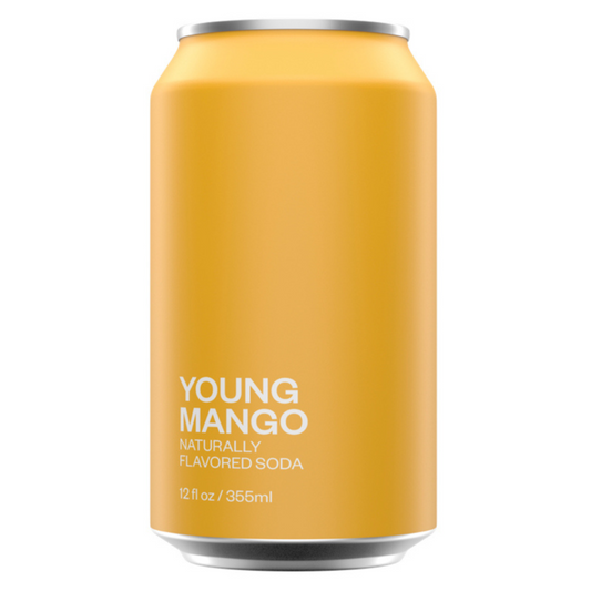 United Sodas - 'Young Mango' Naturally Flavored Soda (12OZ)