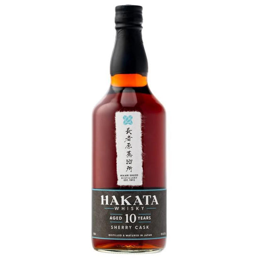 Hikari Shuzo Distillery - 'Hakata' 10yr Sherry Cask Japanese Whisky (700ML)