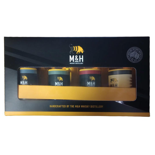 M&H Whisky Distillery - 'Miniature' Whisky Gift Set (4x50ML)