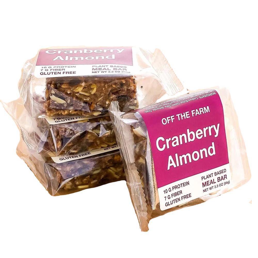 Off The Farm - Cranberry Almond Plant - Based Meal Bar (3.3OZ)