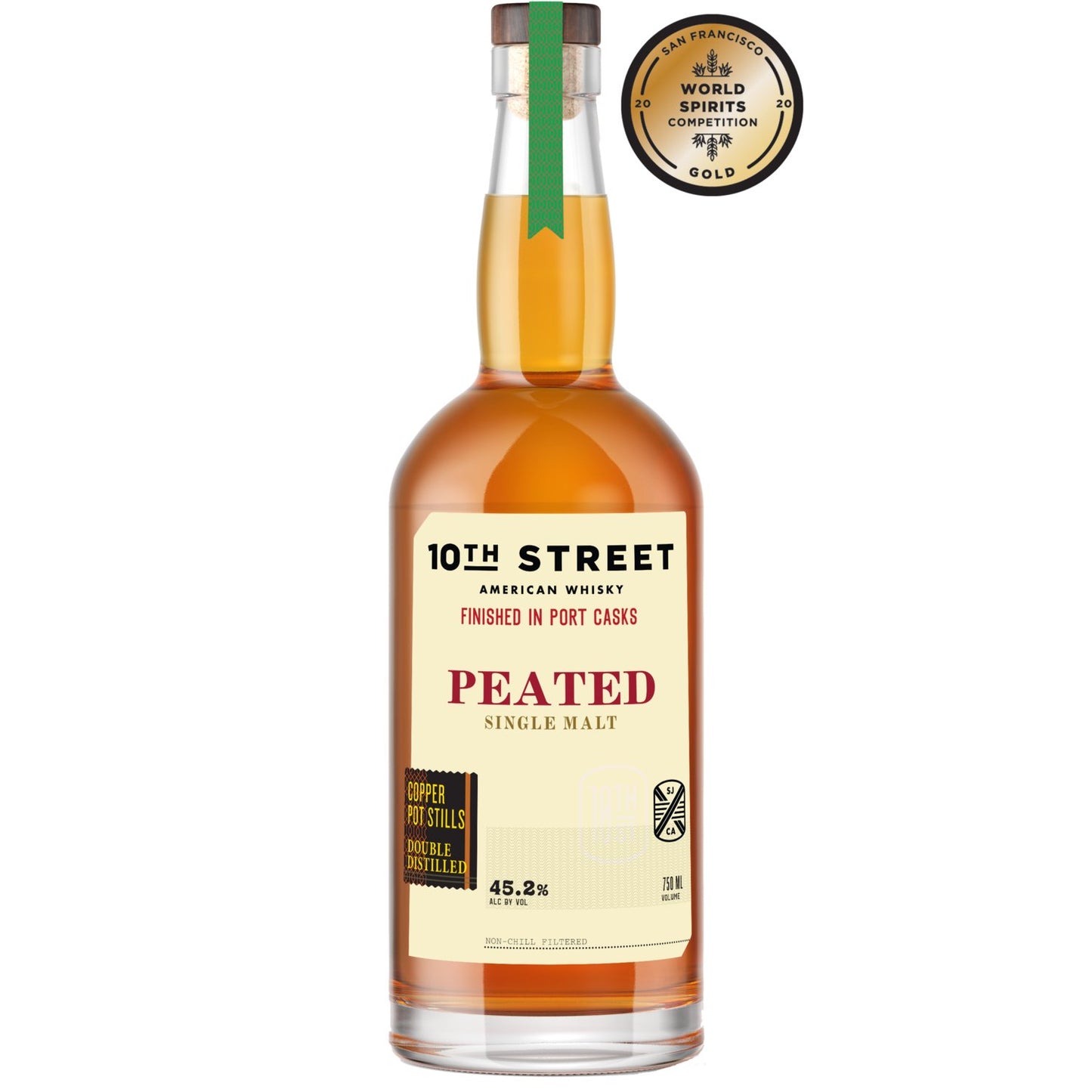 10th Street Distillery - 'Holiday Edition' Port Cask Finish Peated American Single Malt (750ML)