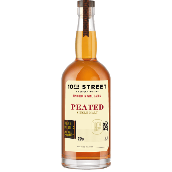10th Street Distillery - Peated American Single Malt (750ML).
