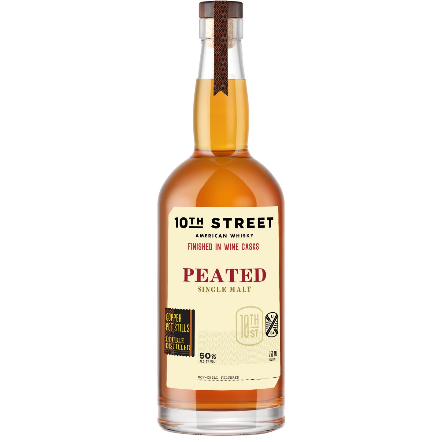 10th Street Distillery - Peated American Single Malt (750ML) - The Epicurean Trader