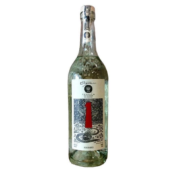 123 - 'Uno' Organic Tequila Blanco (750ML).