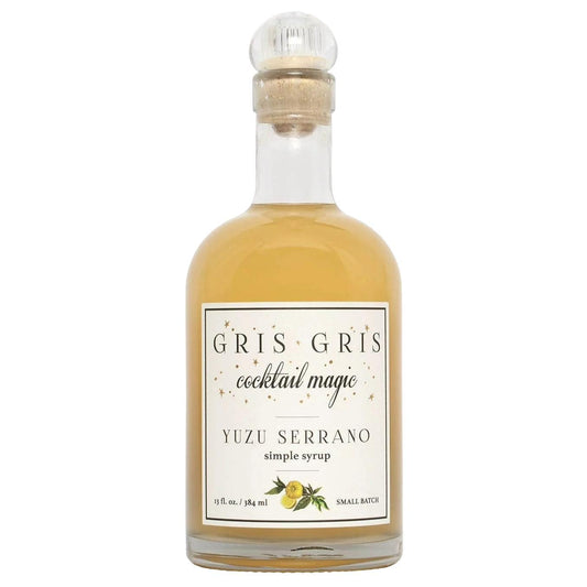 Gris Gris Cocktail Magic - 'Yuzu Serrano' Simple Syrup (13OZ)