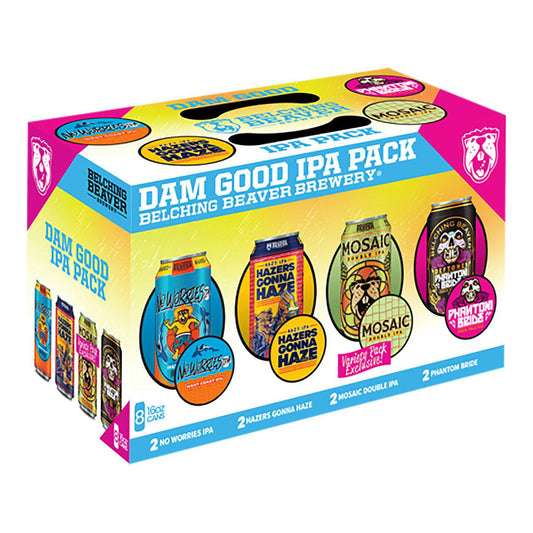 Belching Beaver Brewing - 'Dam Good' IPA Pack (12PK)