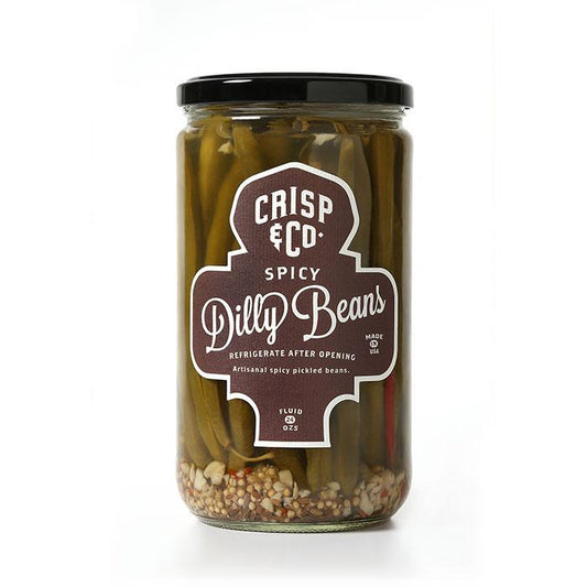 Crisp & Co - 'Spicy Dilly Beans' Pickles (24OZ)