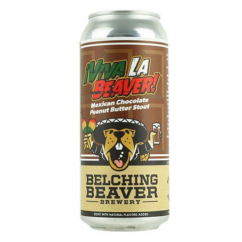 Belching Beaver Brewing - 'Viva La Beaver Mexican Chocolate Peanut Butter' Stout (16OZ)