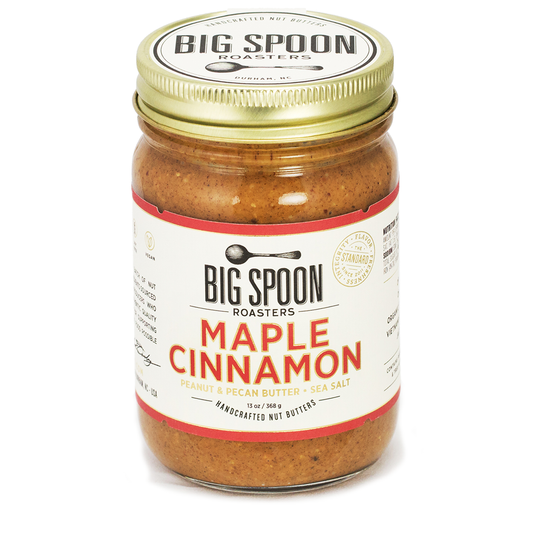 Big Spoon Roasters - 'Maple Cinnamon' Peanut & Pecan Nut Butter (13OZ)
