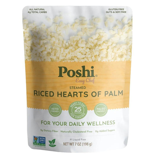 Poshi - Steamed Riced Hearts Of Palm (200G)