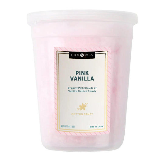 Lolli & Pops - 'Pink Vanilla' Cotton Candy (2OZ)