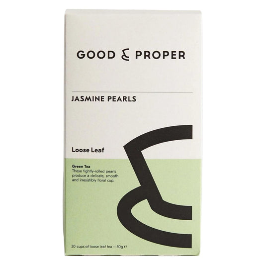 Good & Proper Tea - Jasmine Pearls Loose-Leaf Black Tea (50G | 20 Cups)