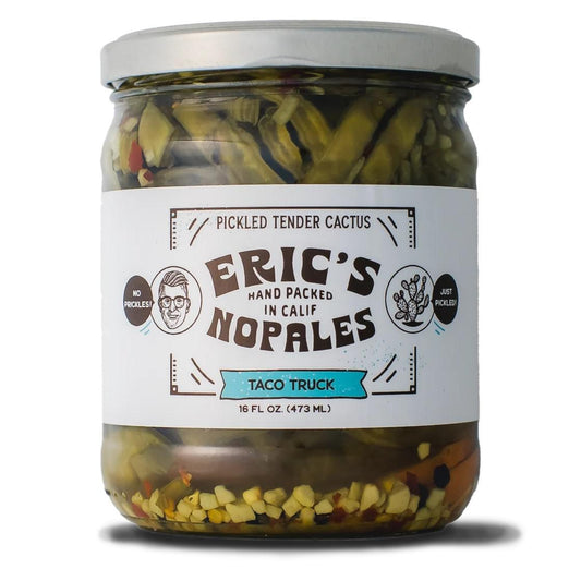 Eric's Nopales - 'Taco Truck' Pickled Tender Cactus (16OZ)