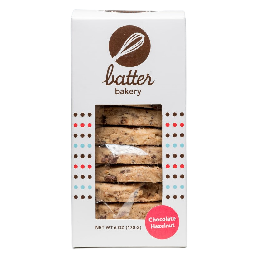 Batter Bakery - 'Chocolate Hazelnut' Shortbread (6OZ)