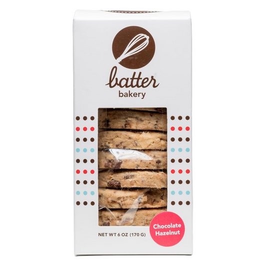Batter Bakery - 'Chocolate Hazelnut' Shortbread (6OZ)