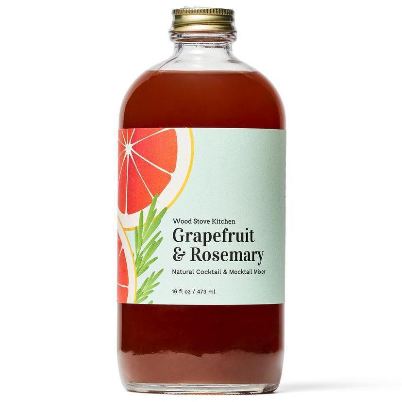 Wood Stove Kitchen - 'Grapefruit & Rosemary' Cocktail Mixer (16OZ)