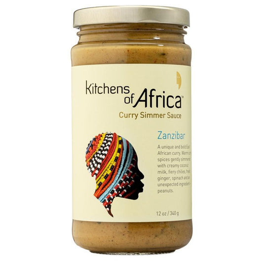 Kitchens Of Africa - 'Zanzibar' Curry Simmer Sauce (12OZ)