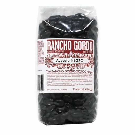 Rancho Gordo - 'Ayocote Negro' Heirloom Beans (16OZ)