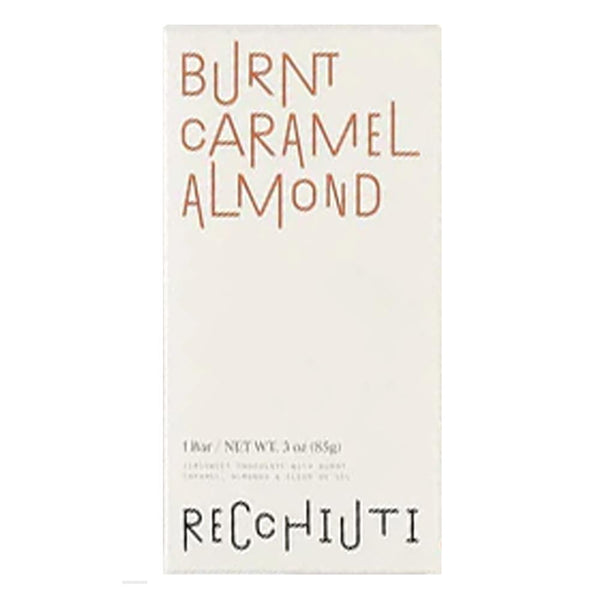 Recchiuti Confections - 'Burnt Caramel Almond' Chocolate Bar (3OZ).