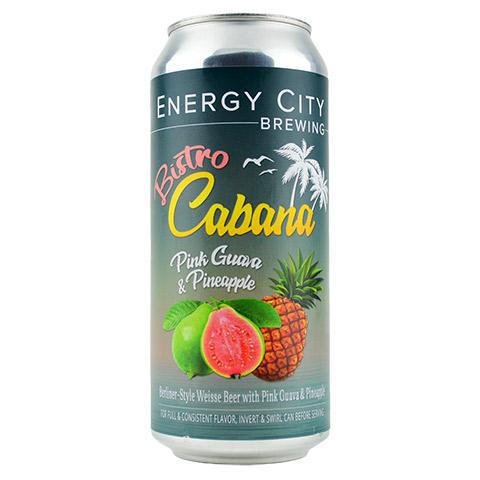Energy City Brewing - 'Bistro Cabana: Pink Guava Pineapple' Sour (16OZ)