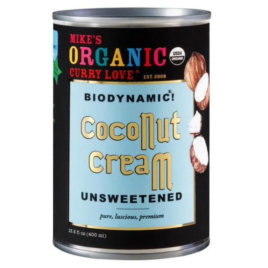 Mike's Organic Curry Love - Biodynamic Unsweetened Coconut Cream (400ML)