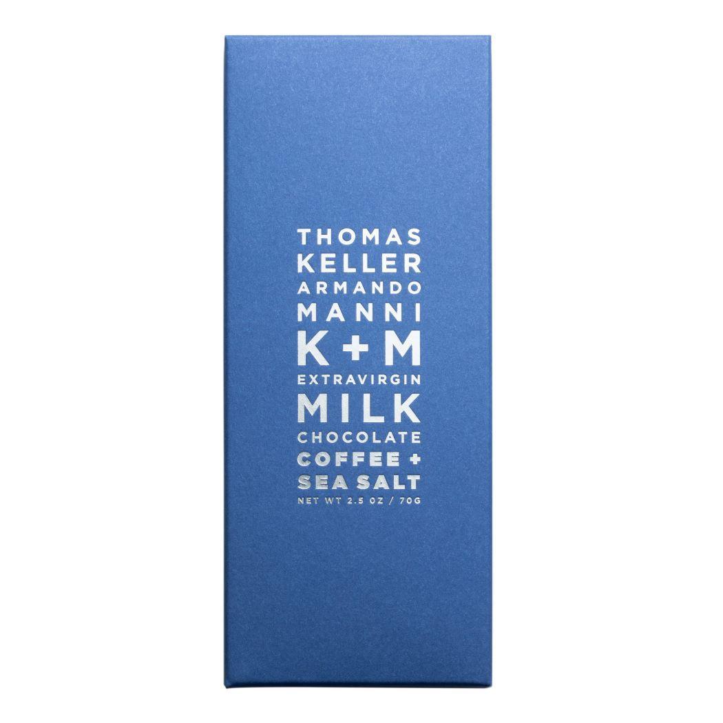 Thomas Keller K+M - 'Coffee + Sea Salt' Milk Chocolate (70G)