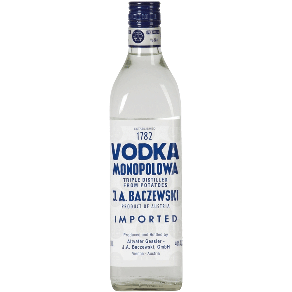 J.A. Baczewski - 'Monopolowa' Austrian Potato Vodka (750ML)