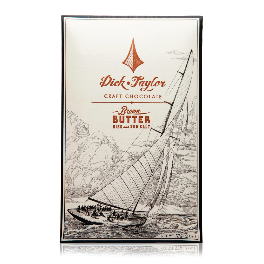 Dick Taylor Craft Chocolate - Brown Butter w/ Nibs & Sea Salt Dark Chocolate (2OZ | 73%)