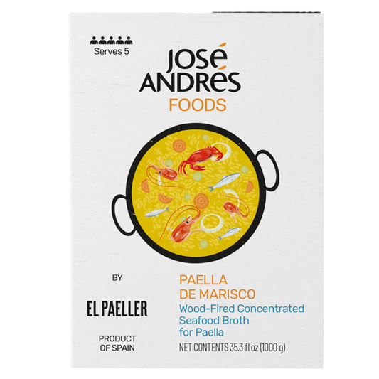 Jose Andres - Concentrated Seafood Broth for Paella (1L)