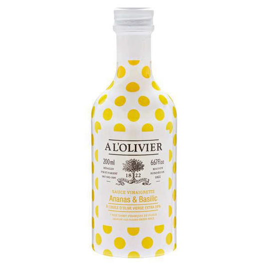 A L'Olivier - 'Pineapple & Basil' French Vinaigrette (200ML)