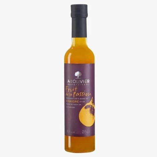 A L'Olivier - 'Passion Fruit' Fruit Pulp Vinegar (250ML)