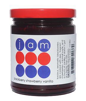 We Love Jam - 'Blackberry Strawberry Vanilla' Jam (9OZ)